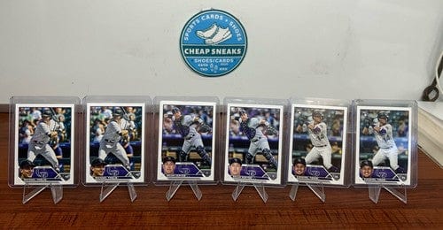 Cheap Sneaks Footwear/Sports Cards Colorado Rockies 2023 Topps Series 2 RC Lot Ezequiel Tovar, M Toglia,B