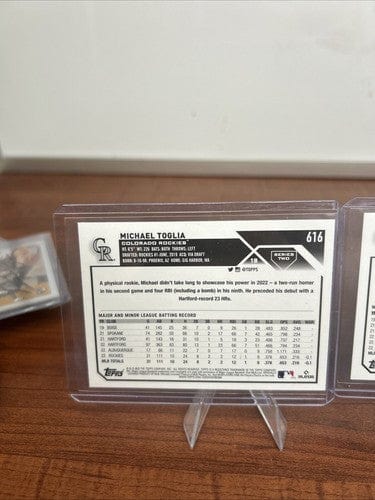 Cheap Sneaks Footwear/Sports Cards Colorado Rockies 2023 Topps Series 2 RC Lot Ezequiel Tovar, M Toglia,B