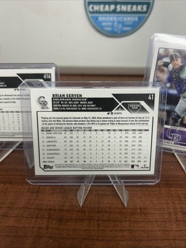 Cheap Sneaks Footwear/Sports Cards Colorado Rockies 2023 Topps Series 2 RC Lot Ezequiel Tovar, M Toglia,B