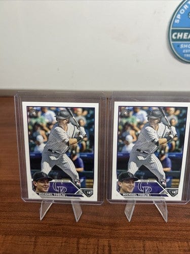 Cheap Sneaks Footwear/Sports Cards Colorado Rockies 2023 Topps Series 2 RC Lot Ezequiel Tovar, M Toglia,B