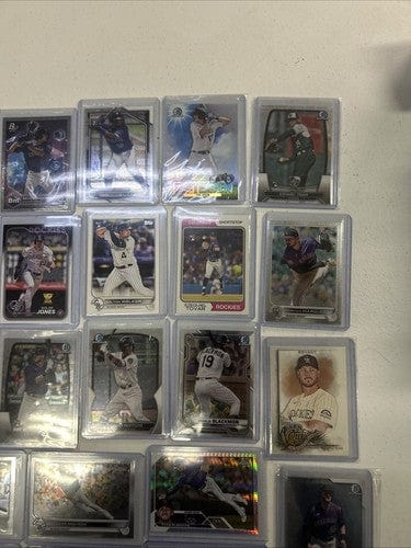 Cheap Sneaks Footwear/Sports Cards Colorado Rockies 51 Card Lot Several  Rookies And 1st Bowman’s