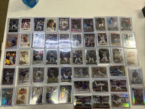 Cheap Sneaks Footwear/Sports Cards Colorado Rockies 51 Card Lot Several  Rookies And 1st Bowman’s