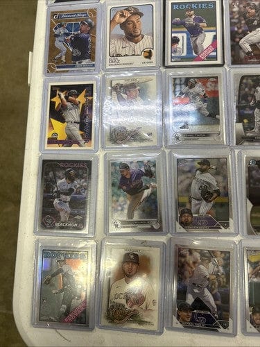 Cheap Sneaks Footwear/Sports Cards Colorado Rockies 51 Card Lot Several  Rookies And 1st Bowman’s