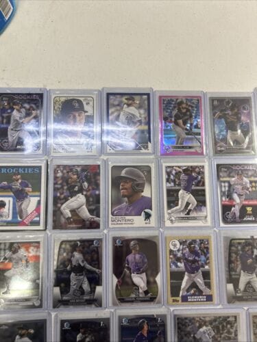 Cheap Sneaks Footwear/Sports Cards Colorado Rockies 51 Card Lot Several  Rookies And 1st Bowman’s