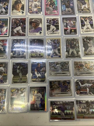Cheap Sneaks Footwear/Sports Cards Colorado Rockies 51 Card Lot Several  Rookies And 1st Bowman’s