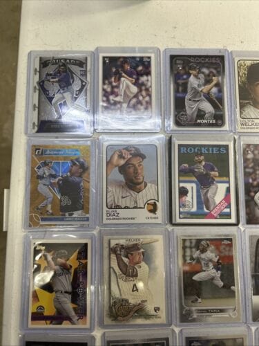 Cheap Sneaks Footwear/Sports Cards Colorado Rockies 51 Card Lot Several  Rookies And 1st Bowman’s