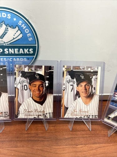 Cheap Sneaks Footwear/Sports Cards Colorado Rockies Lot Walker,Galarraga,Bichette,Burks 1998 Topps MLB St