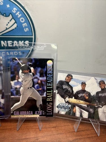 Cheap Sneaks Footwear/Sports Cards Colorado Rockies Lot Walker,Galarraga,Helton,Perez