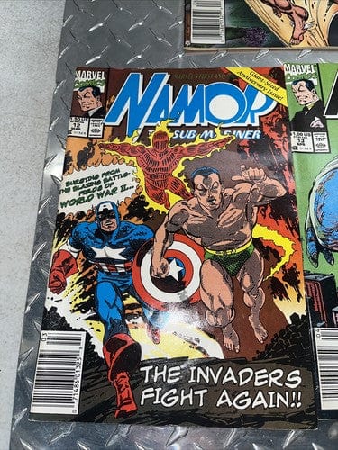 Cheap Sneaks Footwear/Sports Cards Comic Books NAMOR THE SUB-MARINER LOT OF 5 #1,2 12-14 (1990) Marvel Comics