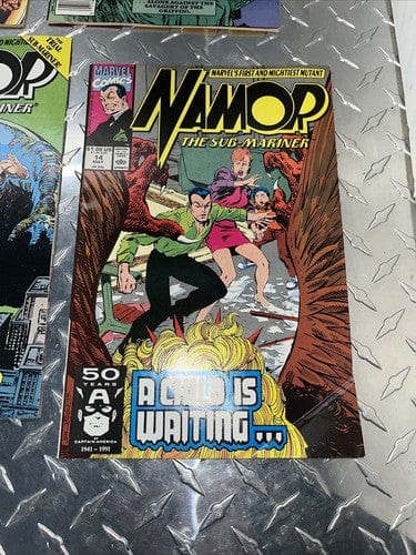 Cheap Sneaks Footwear/Sports Cards Comic Books NAMOR THE SUB-MARINER LOT OF 5 #1,2 12-14 (1990) Marvel Comics