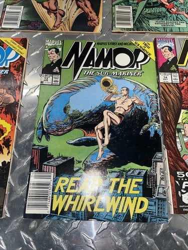 Cheap Sneaks Footwear/Sports Cards Comic Books NAMOR THE SUB-MARINER LOT OF 5 #1,2 12-14 (1990) Marvel Comics