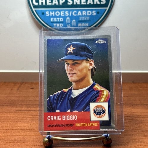 Cheap Sneaks Footwear/Sports Cards Craig Biggio 2022 Topps Chrome Platinum Anniversary Houston Astros Car