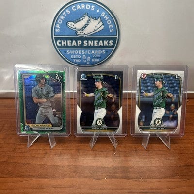 Cheap Sneaks Footwear/Sports Cards Daniel Susac Lot(3) 24 Bowman Chrome  Lunar Glow Refractor+23 Bowman C