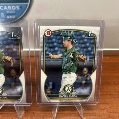 Cheap Sneaks Footwear/Sports Cards Daniel Susac Lot(3) 24 Bowman Chrome  Lunar Glow Refractor+23 Bowman C