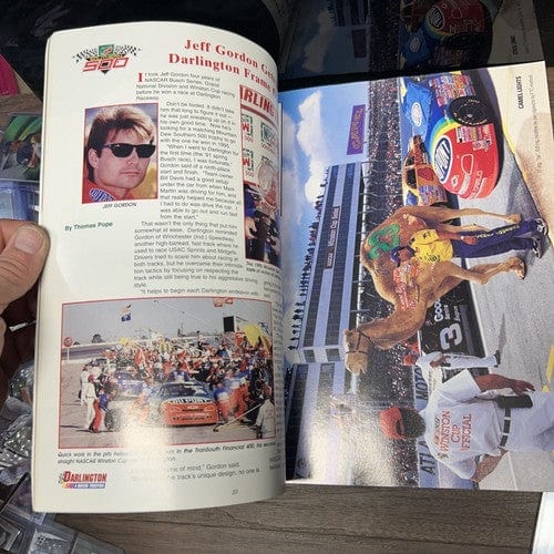 Cheap Sneaks Footwear/Sports Cards Darlington Southern 500 Sept. 1996 Souvenir NASCAR Race Program Jeff G