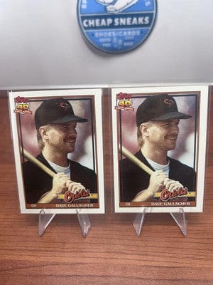 Cheap Sneaks Footwear/Sports Cards Dave Gallagher 1991 Topps #349 Baltimore Orioles