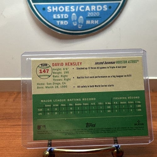 Cheap Sneaks Footwear/Sports Cards David Hensley 2023 Topps Chrome Platinum Anniversary Houston Astros Ca