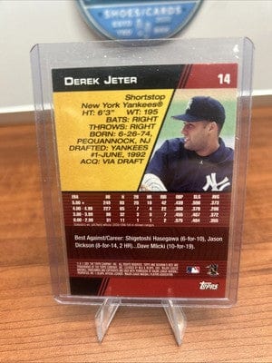 Cheap Sneaks Footwear/Sports Cards Derek Jeter 2001 Bowman's Best BASEBALL #14 Yankees