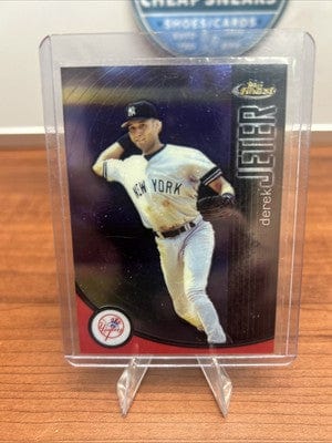 Cheap Sneaks Footwear/Sports Cards Derek Jeter 2002 Topps Finest BASEBALL #14 Yankees 734/1999