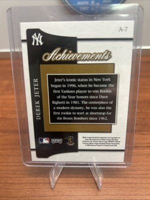 Cheap Sneaks Footwear/Sports Cards Derek Jeter 2004 Playoff Prestige BASEBALL #A-7 Achievements Yankees