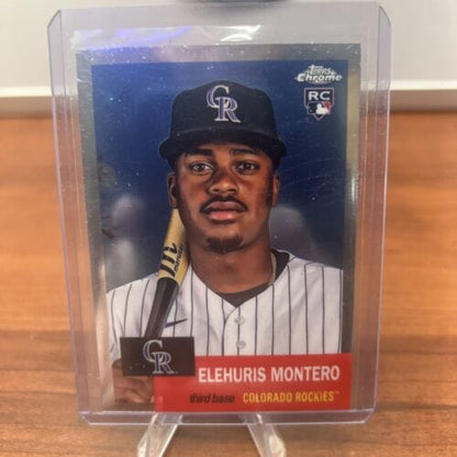 Cheap Sneaks Footwear/Sports Cards Elehuris Montero (RC) 2022 Topps Chrome Platinum Anniversary Card #143