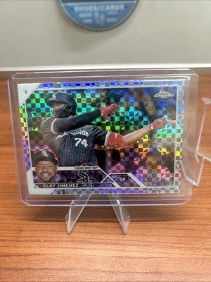 Cheap Sneaks Footwear/Sports Cards Eloy Jimenez 2023 Topps Chrome Baseball #34 Chicago White Sox X-FACTOR