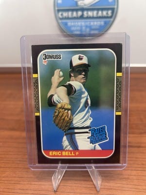 Cheap Sneaks Footwear/Sports Cards Eric Bell RC 1987 Donruss #39 Baltimore Orioles