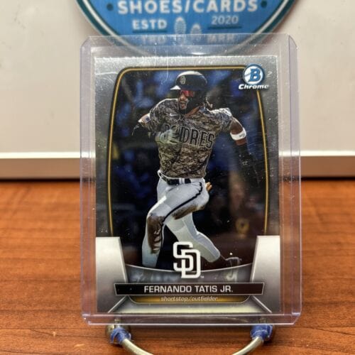 Cheap Sneaks Footwear/Sports Cards Fernando Tatis Jr. 2023 Bowman Chrome Baseball Card  #28 San Diego Pad