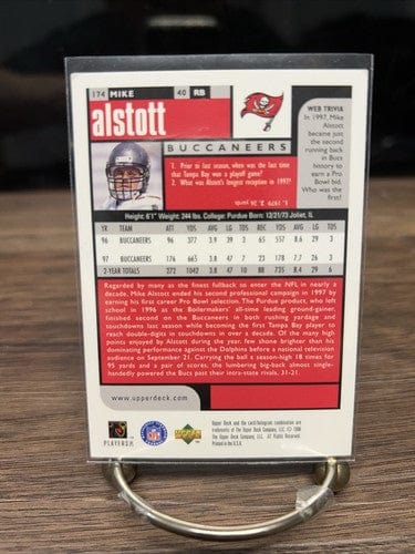Cheap Sneaks Footwear/Sports Cards Football Card 1998 Upper Deck UD Mike Alstott