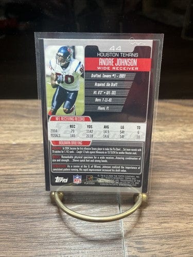 Cheap Sneaks Footwear/Sports Cards Football Card 2005 Bowman Chrome #44  Andre Johnson