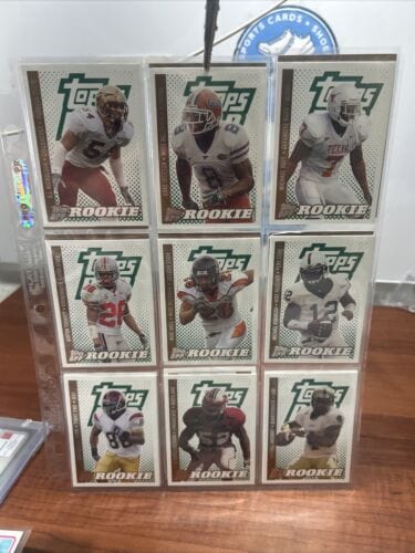Cheap Sneaks Footwear/Sports Cards Football Card 2006 Topps Opp Rookie Football Lot Of 18