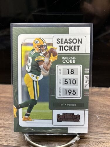 Cheap Sneaks Footwear/Sports Cards Football Card 2021 Panini Contenders Football Randall Cobb Base #39 Green Bay Packer