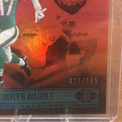 Cheap Sneaks Footwear/Sports Cards Football Card 2021 Panini Illusions JAYLEN WADDLE RC RED PARALLEL Rookie #66 Dolphin