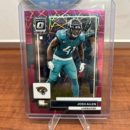 Cheap Sneaks Footwear/Sports Cards Football Card 2022 Panini Donruss Optic JOSH ALLEN #92 Pink Velocity PRIZM JAGUARS S