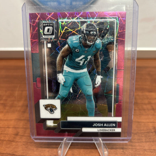 Cheap Sneaks Footwear/Sports Cards Football Card 2022 Panini Donruss Optic JOSH ALLEN #92 Pink Velocity PRIZM JAGUARS S
