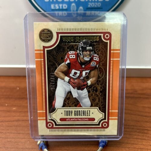 Cheap Sneaks Footwear/Sports Cards Football Card 2022 Panini Legacy Tony Gonzalez Orange Time Machine #102/125 Falcons