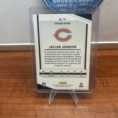 Cheap Sneaks Footwear/Sports Cards Football Card 2024 Jaylon Johnson Panini Donruss Elite Football #74 Chicago Bears