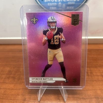 Cheap Sneaks Footwear/Sports Cards Football Card 2024 Panini Donruss Elite - Rookies Pink #155 Spencer Rattler (RC)