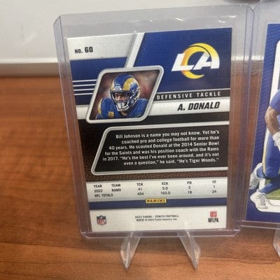 Cheap Sneaks Footwear/Sports Cards Football Card Aaron Donald 2023 Panini Zenith Los Angeles Rams #60