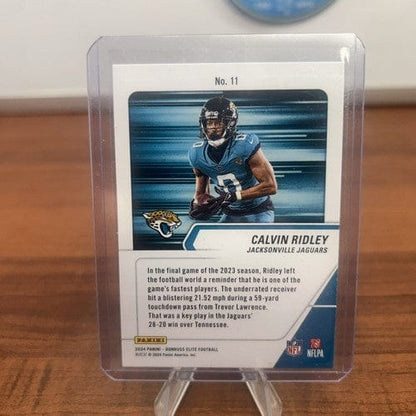 Cheap Sneaks Footwear/Sports Cards Football Card Calvin Ridley 2024 Panini Donruss Elite Green Full Throttle #11 Jaguar