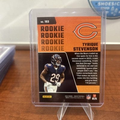 Cheap Sneaks Footwear/Sports Cards Football Card Chi Bears 2023 Zenith (RC) Football Tyrique Stevenson Red Zone,Roschon