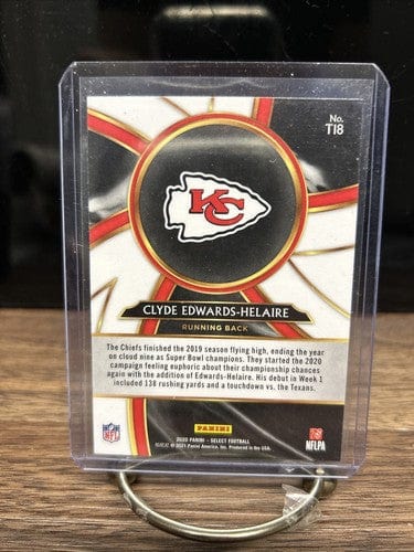 Cheap Sneaks Footwear/Sports Cards Football Card Clyde Edwards-Helaire 2020 Panini Select Turbocharged Rookie RC T18 Ch