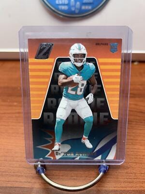 Cheap Sneaks Footwear/Sports Cards Football Card De'Von Achane RC 2023 Panini Zenith #132 Miami Dolphins