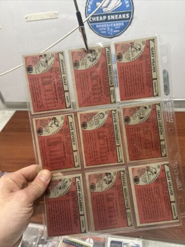 Cheap Sneaks Footwear/Sports Cards Football Card Green Bay Packer 9 Card NFL Lot  1980 Topps Football EX Whitehurst,Lof