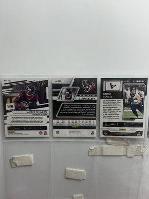 Cheap Sneaks Footwear/Sports Cards Football Card Houston Texans Football Lot (13)  CJ Stroud ,Tank Dell 2024 Donruss El