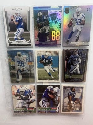 Cheap Sneaks Footwear/Sports Cards Football Card Indianapolis Colts Lot (9) Payton Manning 2011 Panini Prestige #88 Reg
