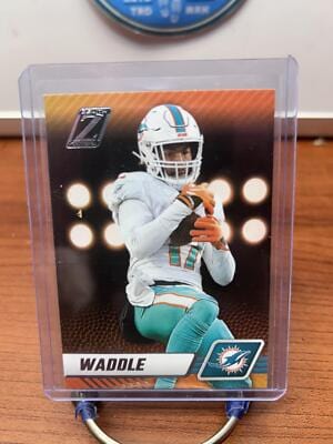 Cheap Sneaks Footwear/Sports Cards Football Card Jaylen Waddle 2023 Panini Zenith  #64 Miami Dolphins