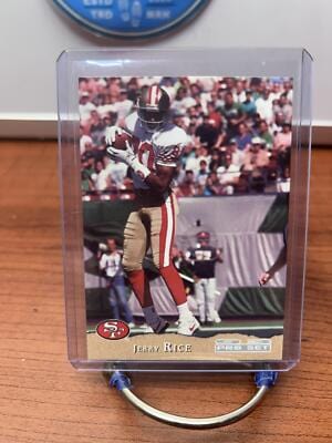 Cheap Sneaks Footwear/Sports Cards Football Card Jerry Rice 1993 Pro Set #395 San Francisco 49ers