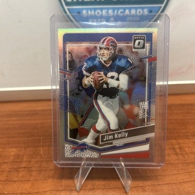 Cheap Sneaks Footwear/Sports Cards Football Card Jim Kelly 2023 Panini Donruss Optic Halo Prizm Football Card #21 Buffa