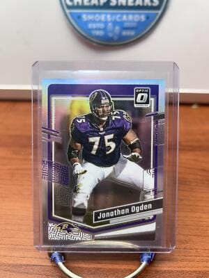 Cheap Sneaks Footwear/Sports Cards Football Card Jonathan Ogden 2023 Donruss Optic Silver Prizm #13 Baltimore Ravens